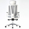 Кресло FALTO G1 AIR GON-18WALH-AL-GY Спинка серая/сидение серое/Каркас белый