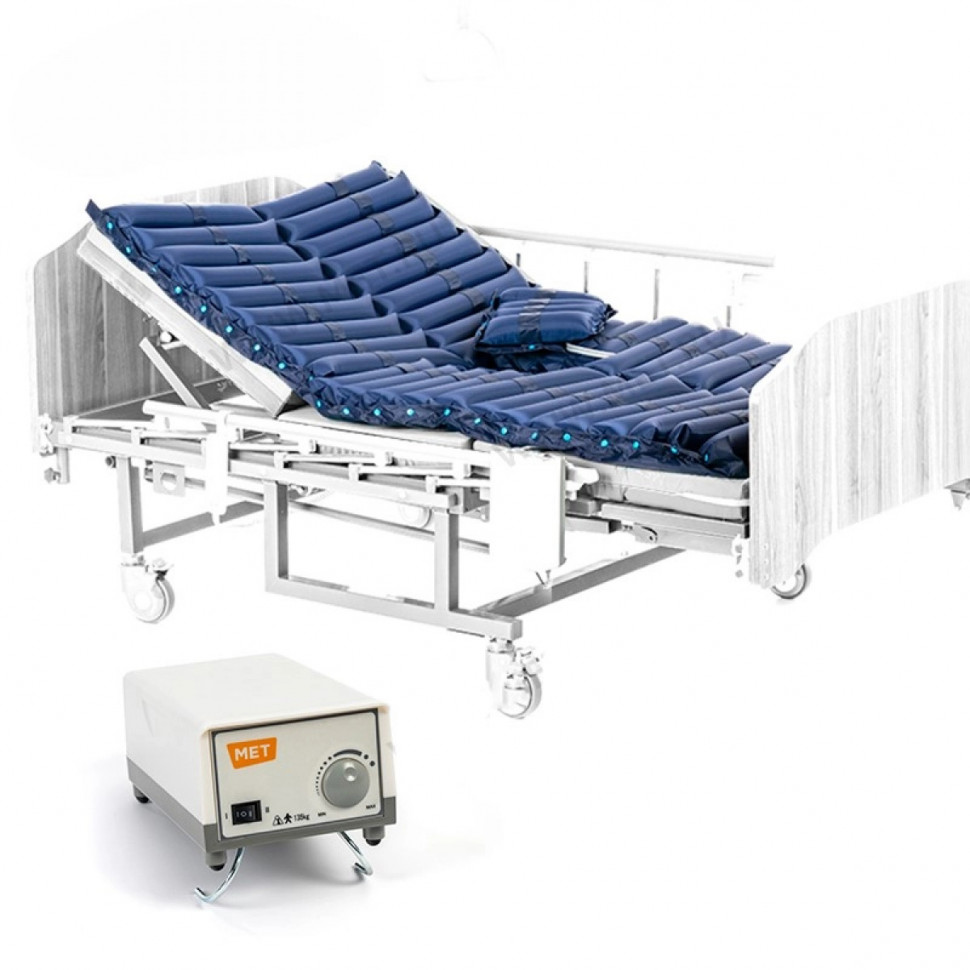 Матрас противопролежневый трубчатый MET BASIC-300XL - ширина 110 см (18033) с отверстием для туалета